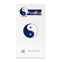 Glass suction cup with rubber pear: 6cm in diameter